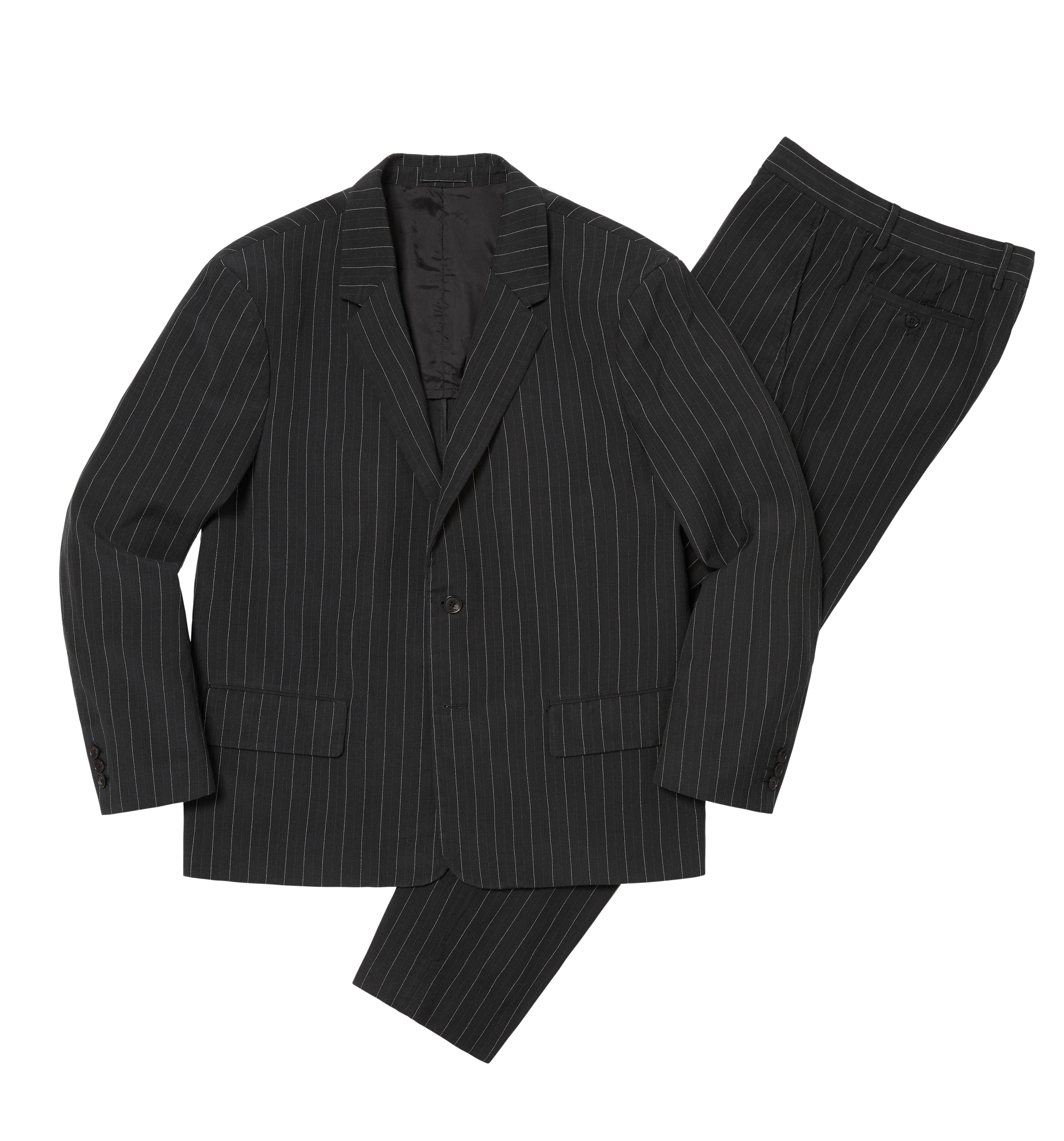 Lightweight Pinstripe Suit